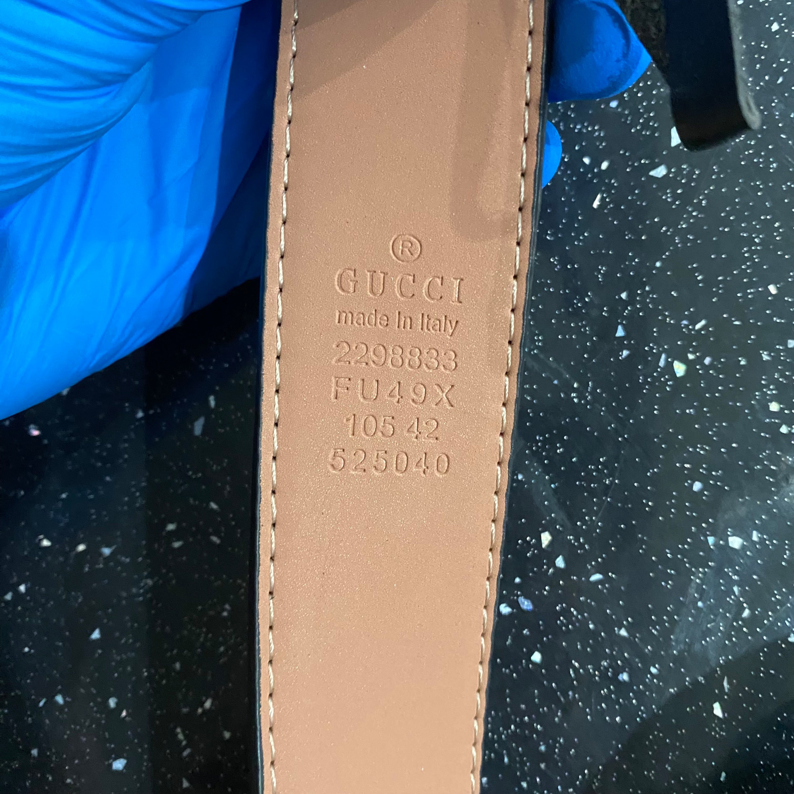 Black G Belt - with box