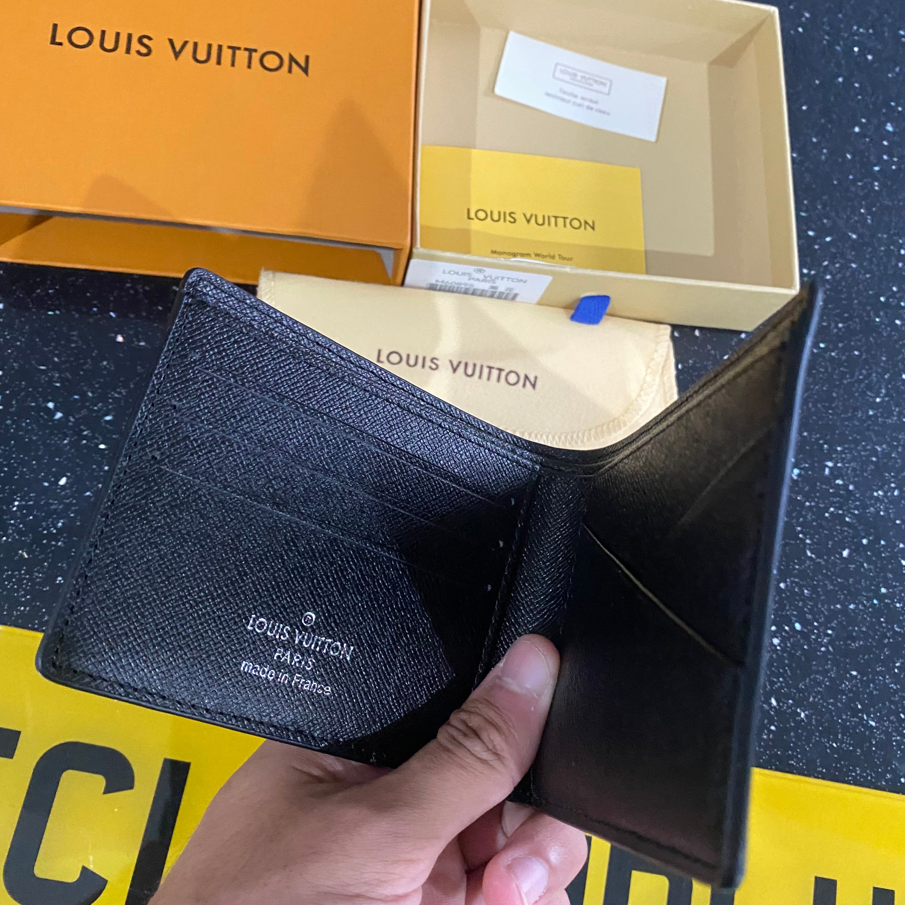 Black L Wallet - with box