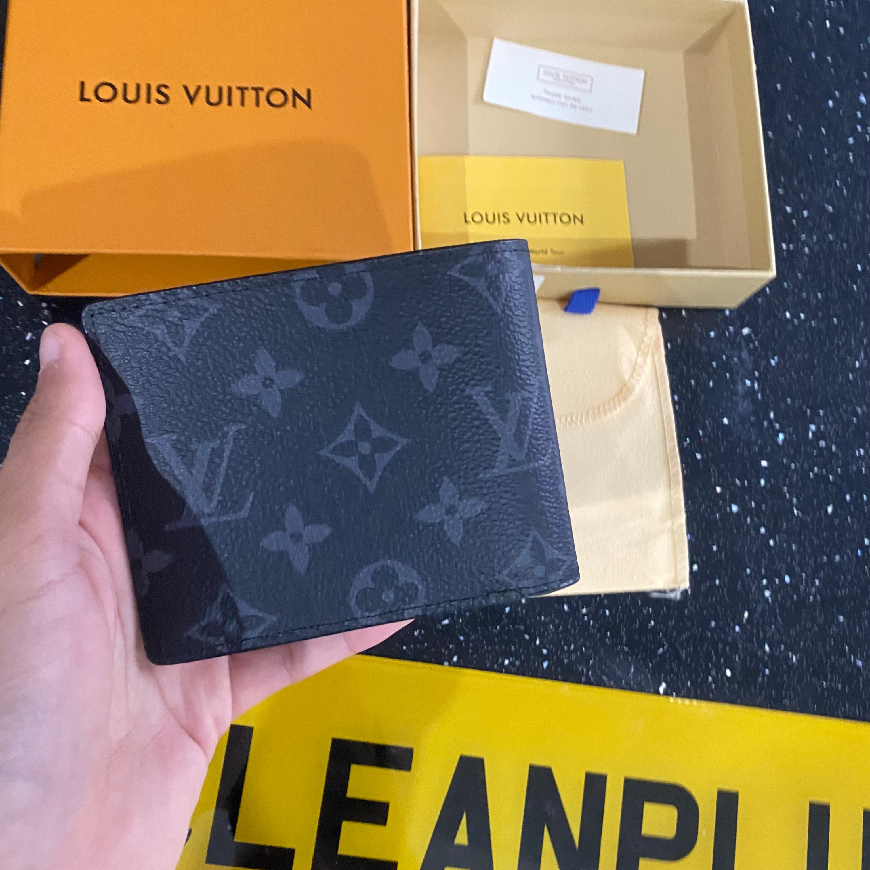 Black L Wallet - with box