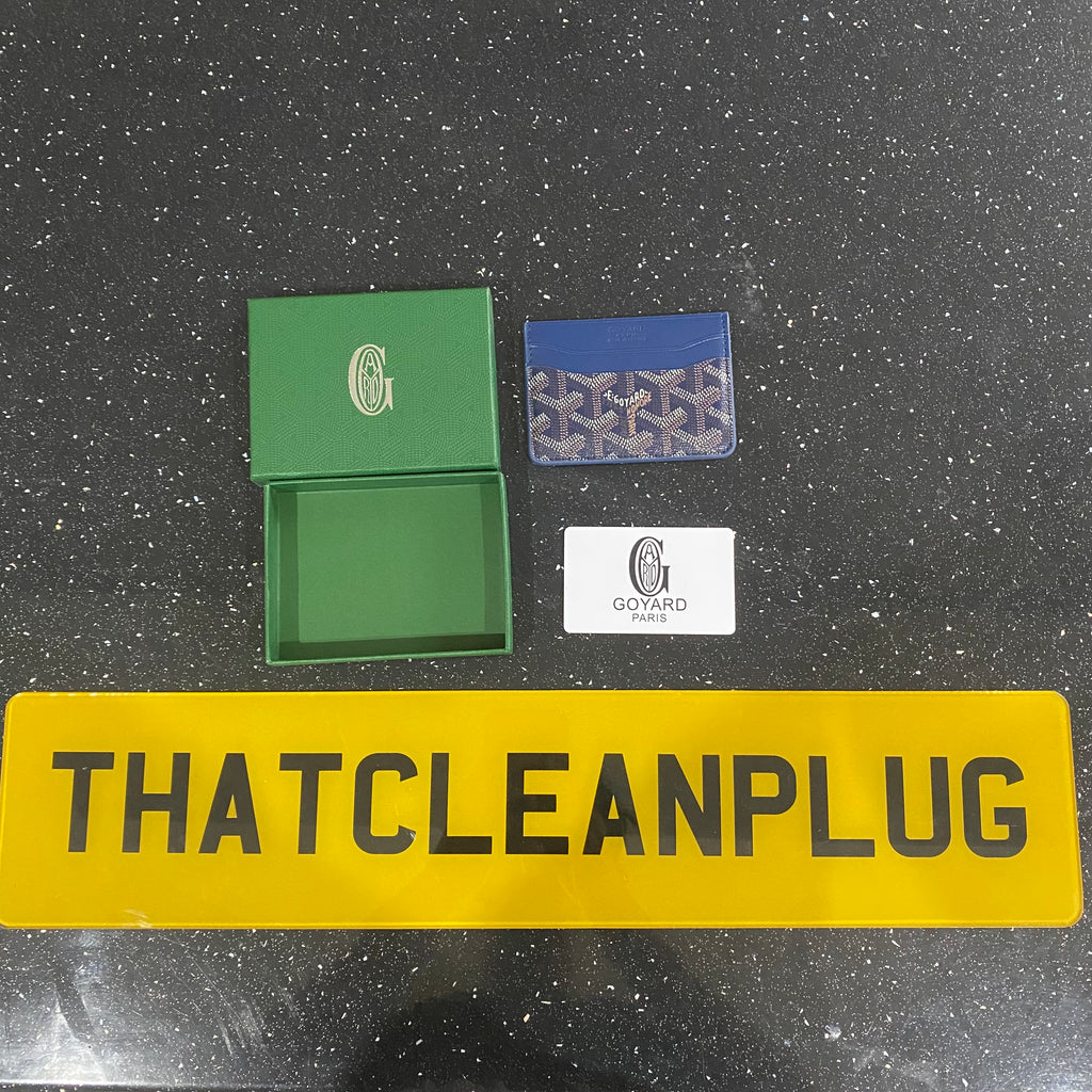 Royal Blue G Card Holder