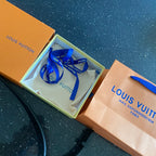 Black L Belt - with box and shopping bag
