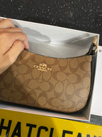 Cream Woman Bag with box (Both Small and Big Rope Included)
