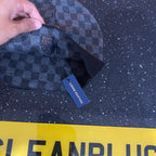 Black Chequered Beanie