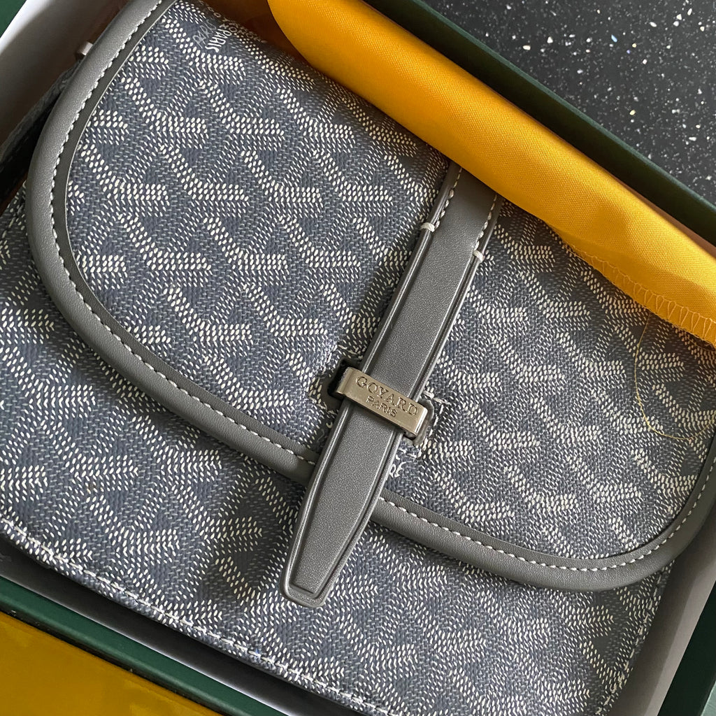 Grey G Bag with box