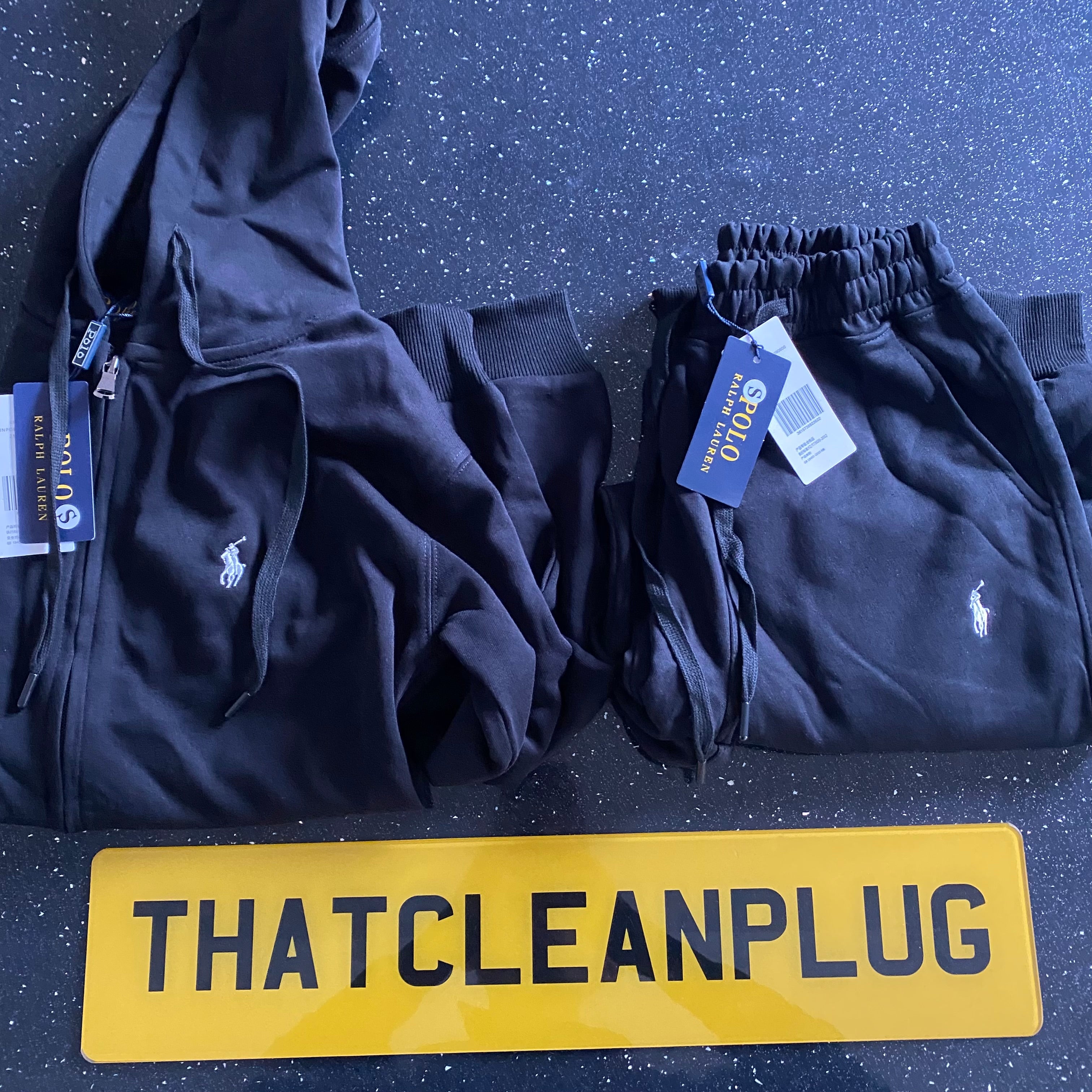 Black P0 Tracksuit