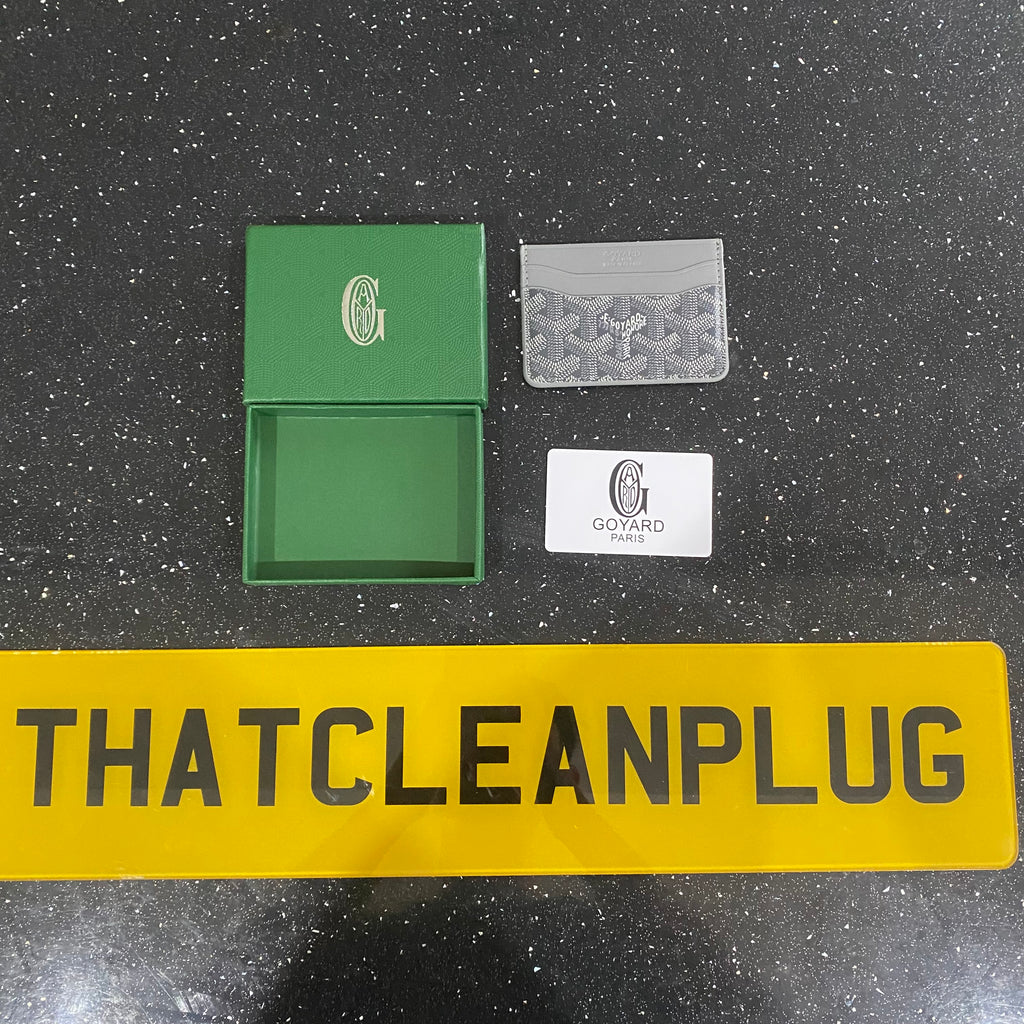 Grey G Card Holder