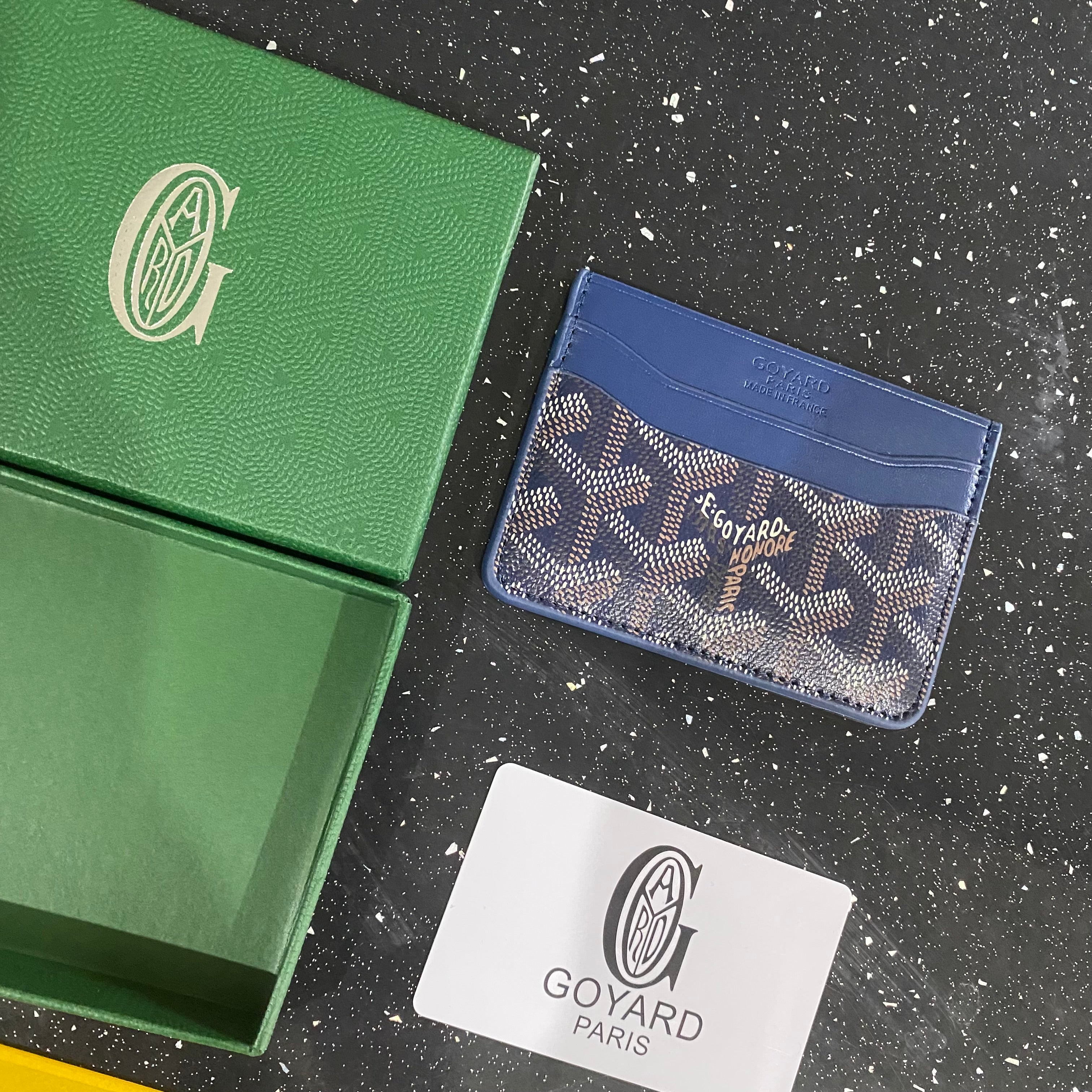 Royal Blue G Card Holder