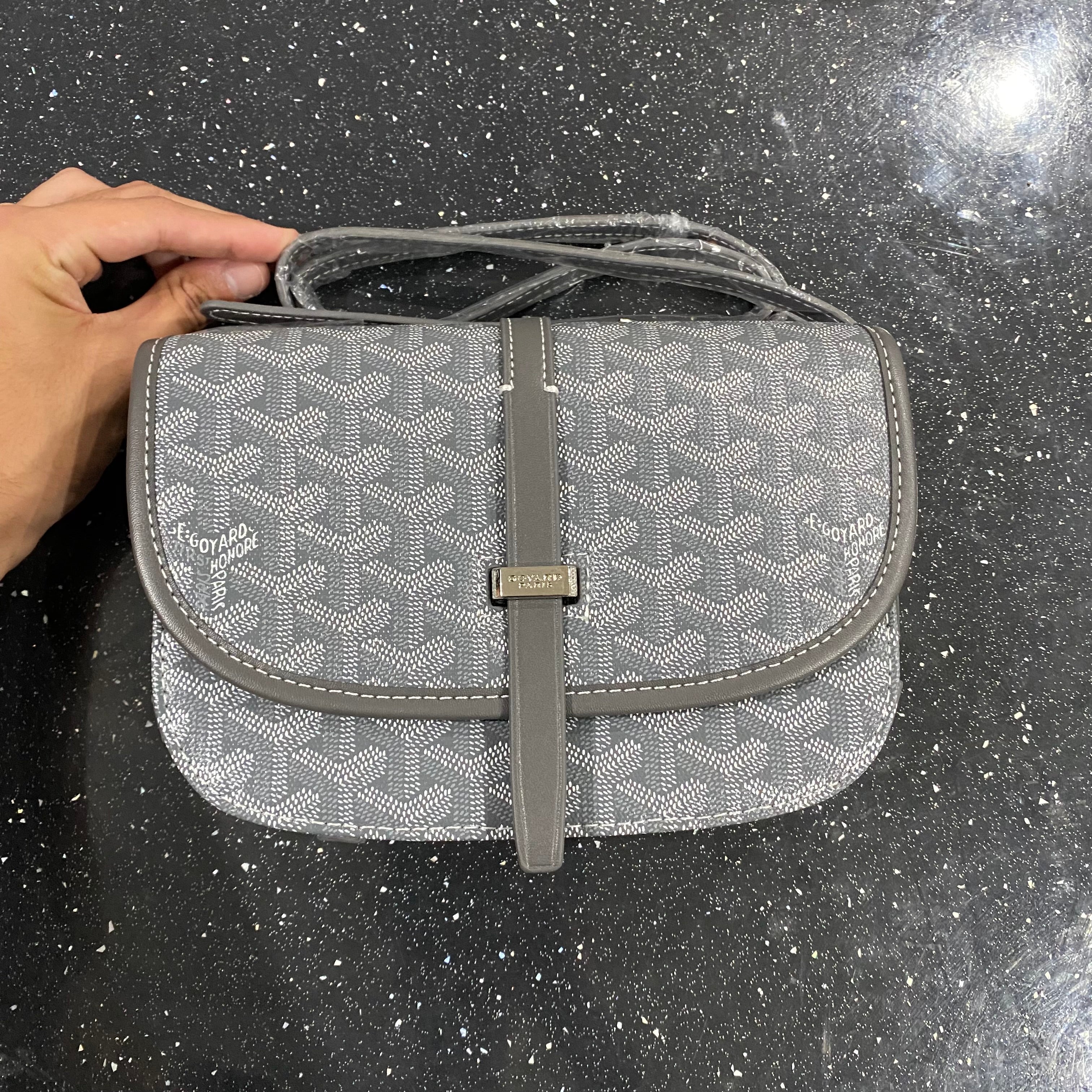 Grey G Bag