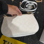 White Woman Bag with box (Both Small and Big Rope Included)