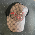 Beige Snake Cap