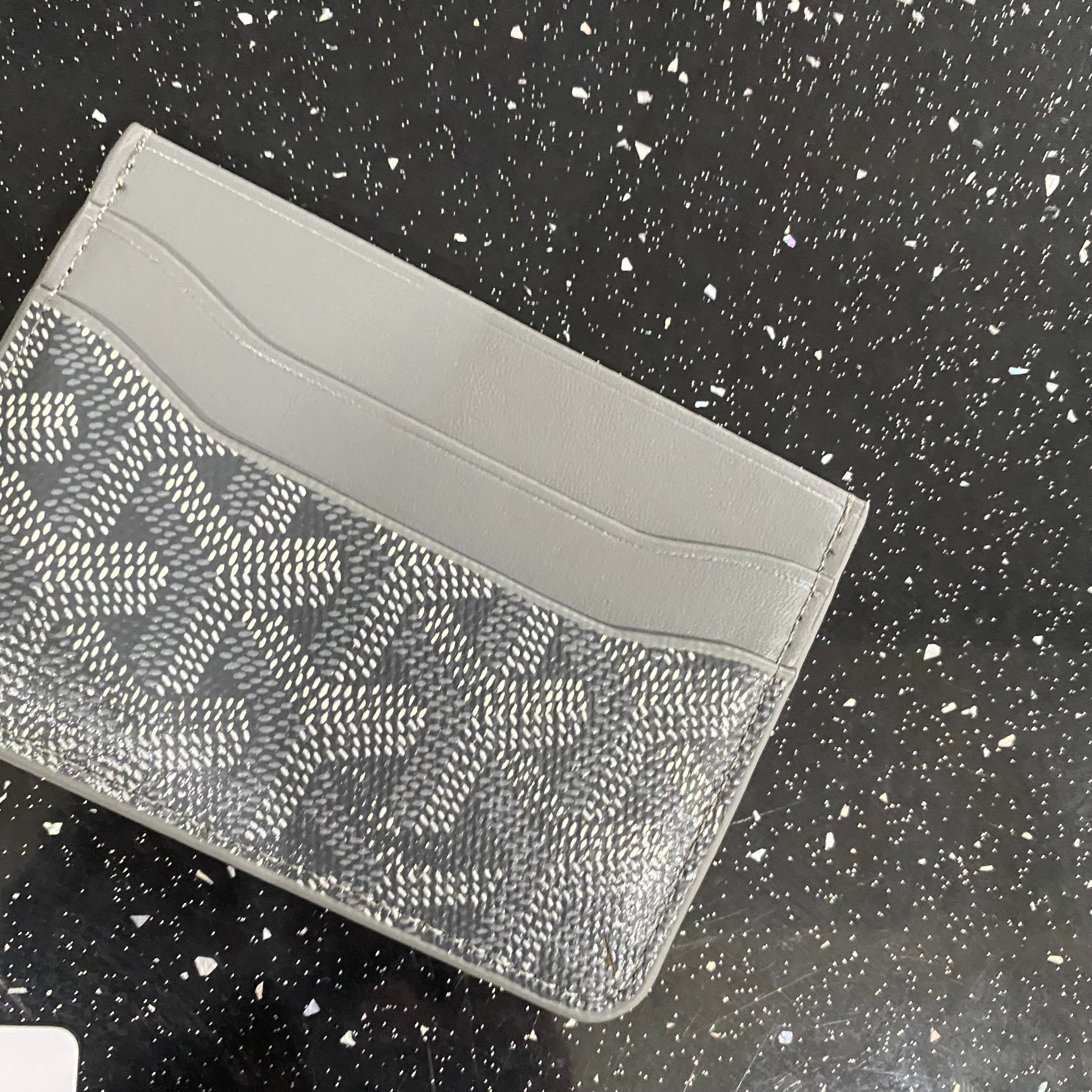 Grey G Card Holder