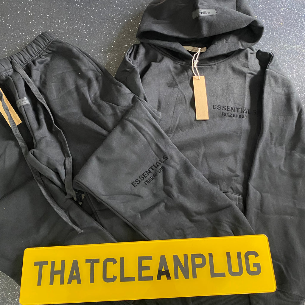 Black Daily Tracksuit