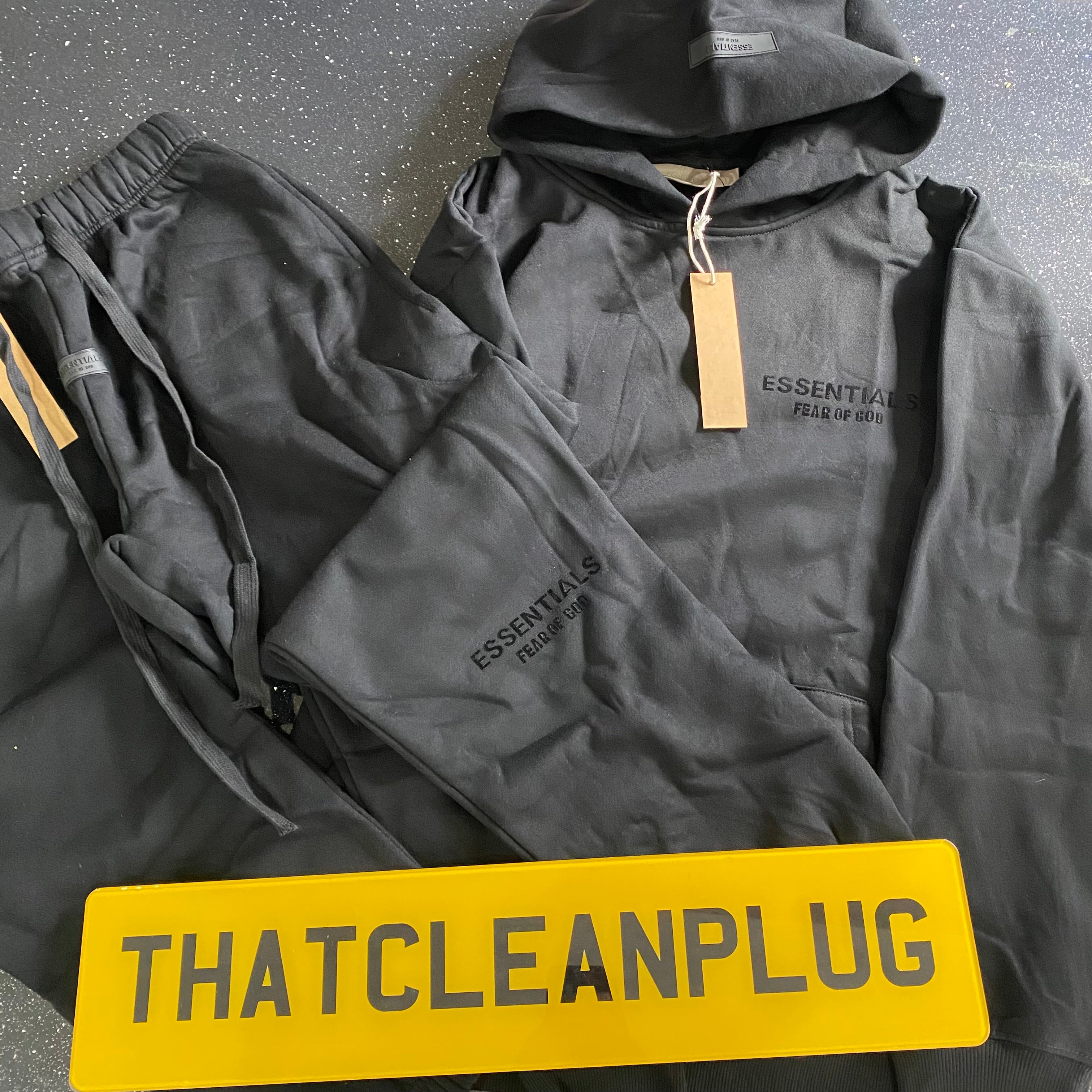 Black Daily Tracksuit
